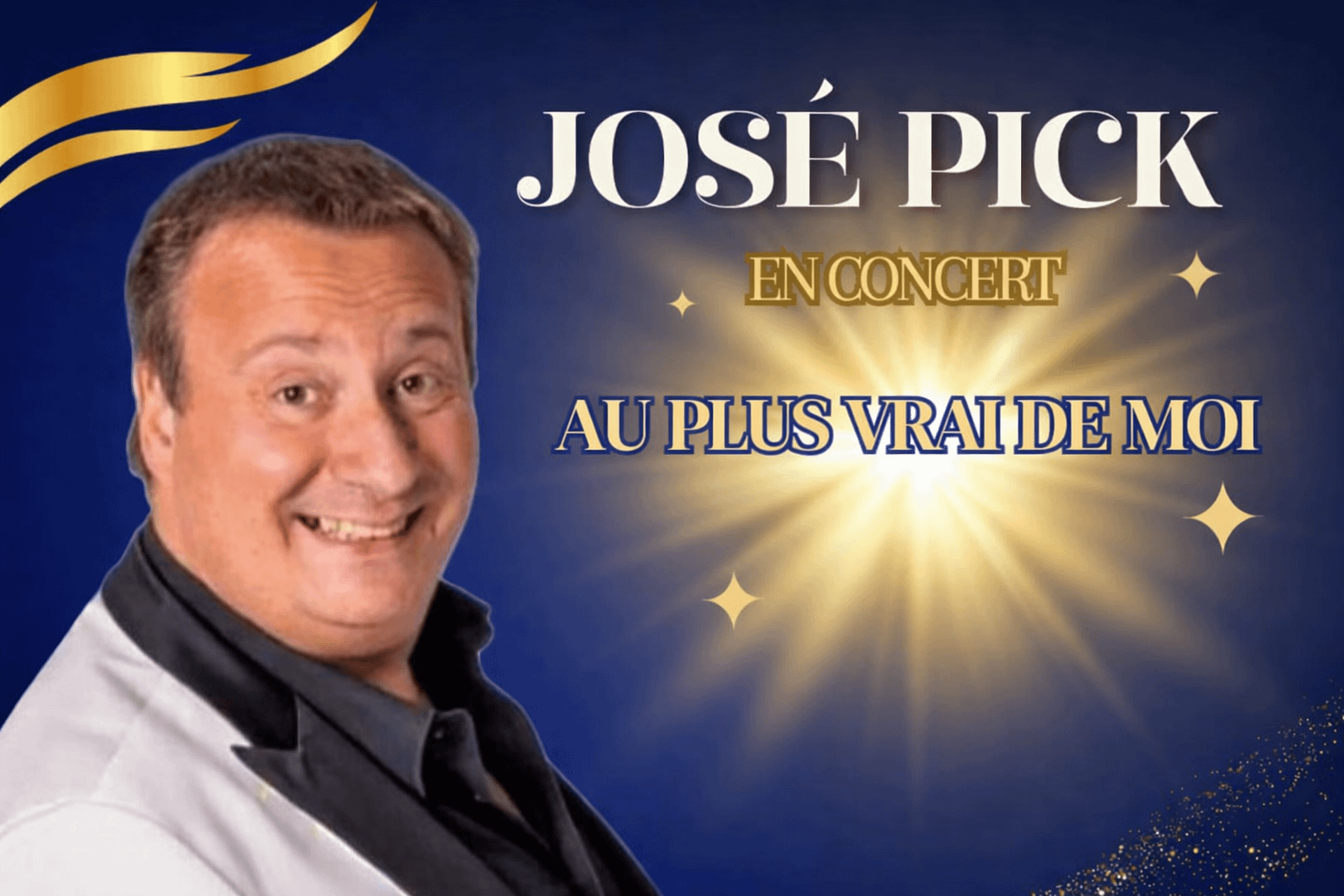 José Pick en concert – Dimanche 22 Février 2026 à 14h30
