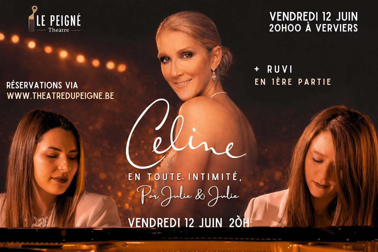 Céline en toute intimité – Julie & Julie – Le Vendredi 12 Juin à 20h00