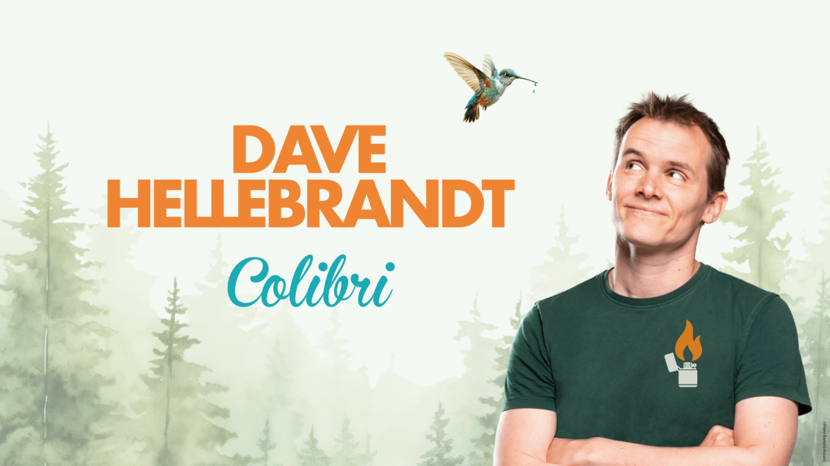Dave Hellebrandt – Colibri – Le vendredi 9 octobre 2026 à 20h00