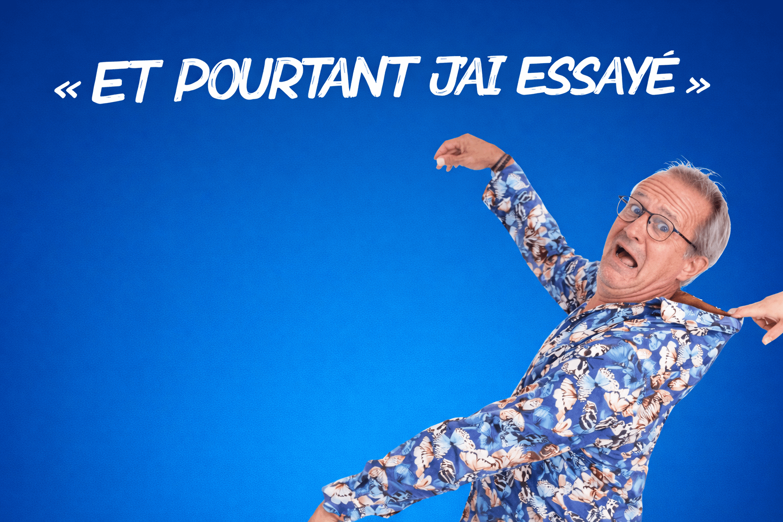 Et pourtant j’ai essayé… – Seul en scène de Bertrand Delaude – Samedi 7 mars 2026 à 20h00