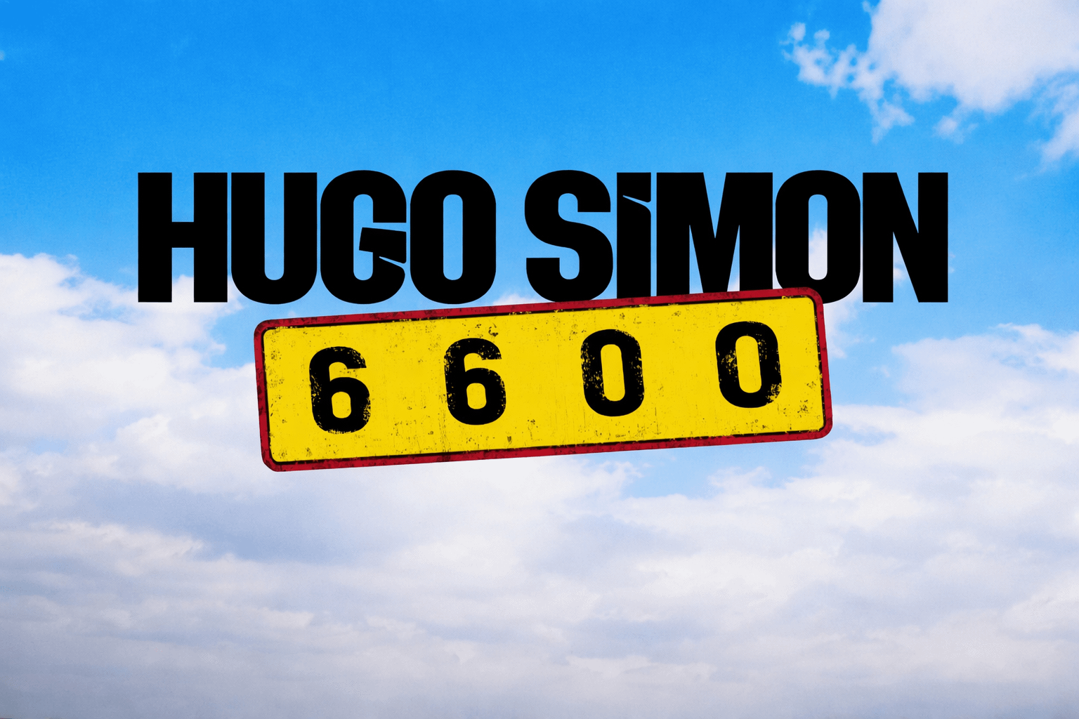 Hugo Simon “6600” – Le jeudi 2 avril 2026 à 20h00