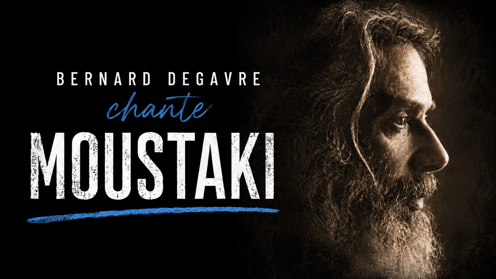 Bernard Degavre chante Moustaki – Samedi 5 décembre à 20h