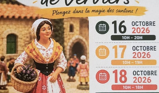 Foire aux santons de Verviers 5e Édition – les 16,17 et 18 octobre 2026