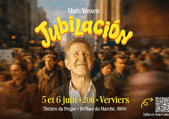 Marc Vossen – Jubilación – Les 5 et 6 juin 2026 à 20h00