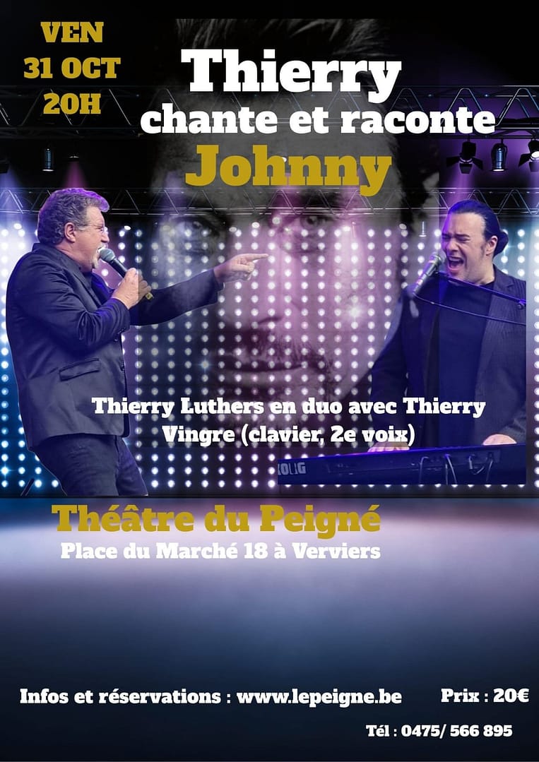 Thierry chante et raconte Johnny – Vendredi 31/10/25