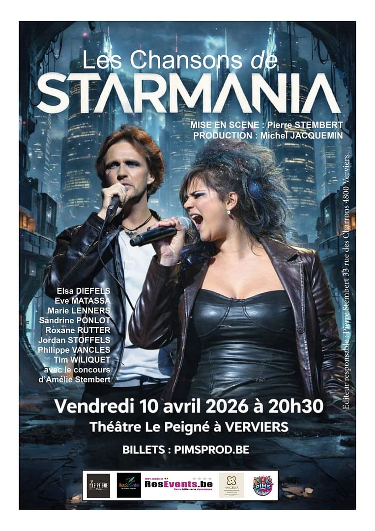 Les chansons de starmania affiche