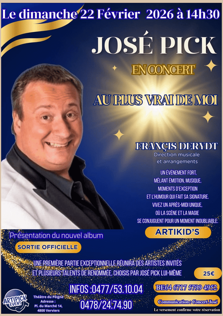 José Pick en concert