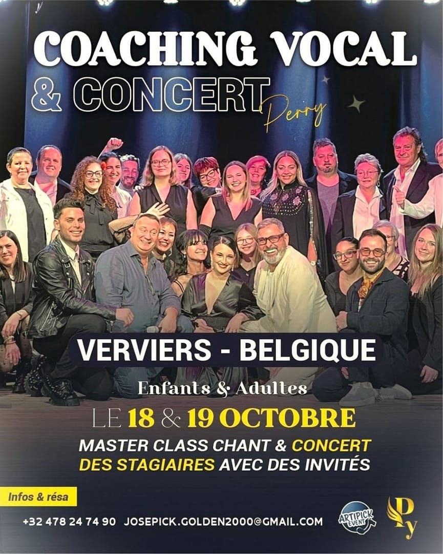 COACHING VOCAL & CONCERT 18&19/10/25